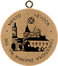 Turistická známka č. 150 - Levoča