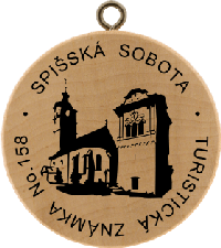 Turistická známka č. 158 - Spišská Sobota