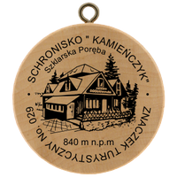 Turistická známka č. 29 - Schronisko Kamieńczyk