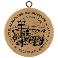 Turistická známka č. 103 - Jaworzyna Krynicka