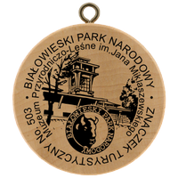 Turistická známka č. 503 - Białowieski Park Narodowy