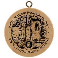 Turistická známka č. 506 - Wielkopolski Park Narodowy