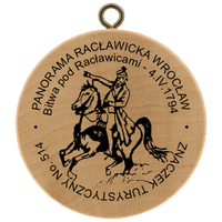 Turistická známka č. 514 - Panorama Racławicka Wrocław