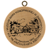Turistická známka č. 519 - Muzeum Marii Konopnickiej w Żarnowcu