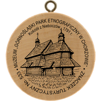 Turistická známka č. 533 - Górnośląski Park Etnograficzny w Chorzowie