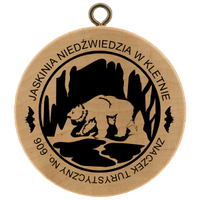 Turistická známka č. 606 - Jaskinia Niedźwiedzia w Kletnie