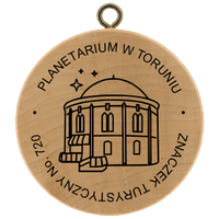 Turistická známka č. 720 - Planetarium w Toruniu