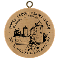 Turistická známka č. 202 - Zamek Królewski w Łęczycy