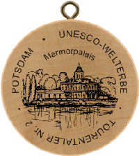 Turistická známka č. 2 - POTSDAM  UNESCO-WELTERBE