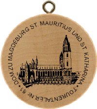 Turistická známka č. 81 - Magdeburg