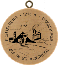 Turistická známka č. 302 - Fichtelberg