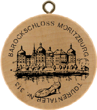 Turistická známka č. 313 - BAROCKSCHLOSS MORITZBURG