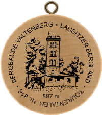 Turistická známka č. 316 - Valtenberg