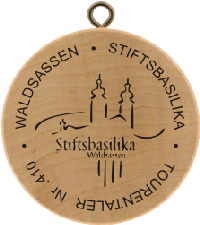 Turistická známka č. 410 - Waldsassen