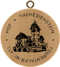 Turistická známka č. 411 - HOF THERESIENSTEIN