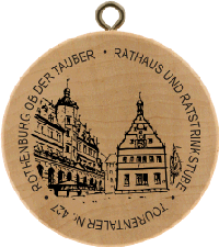 Turistická známka č. 427 - Rothenburg o.d.T.