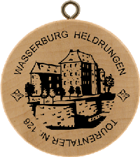 Turistická známka č. 126 - Wasserburg Heldrungen