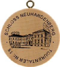 Turistická známka (DE) č. 0015 - Schloss Neuhardenberg