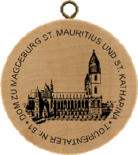 Turistická známka (DE) č. 0081 - Magdeburg - Dom