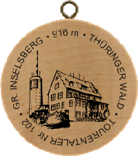 Turistická známka (DE) č. 0102 - Gr. Inselsbeg