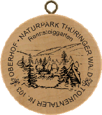 Turistická známka (DE) č. 0103 - Oberhof