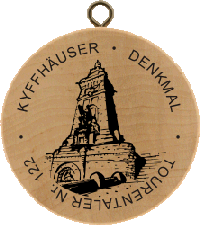 Turistická známka (DE) č. 0122 - Kyffhäuser - Denkmal