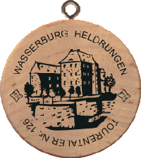 Turistická známka (DE) č. 0126 - Wasserburg Heldrungen