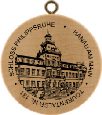 Turistická známka (DE) č. 0131 - Schloss Phillippsruhe - Hanau am Main