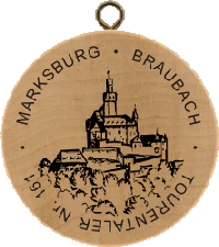 Turistická známka (DE) č. 0161 - Marksburg