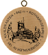 Turistická známka (DE) č. 0181 - Kahler Asten