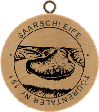 Turistická známka (DE) č. 0191 - Saarschleife