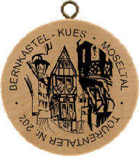 Turistická známka (DE) č. 0202 - Bernkastel-Kues