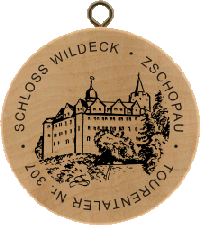 Turistická známka (DE) č. 0307 - Schloss Wildeck - Zschopau