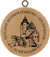 Turistická známka (DE) č. 0308 - Schloss Schwarzenberg