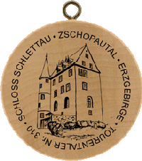 Turistická známka (DE) č. 0310 - Schloss Schlettau