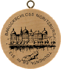 Turistická známka (DE) č. 0313 - Barockschloss Moritzburg