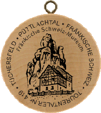 Turistická známka (DE) č. 0419 - Tüchersfeld - Püttlachtal