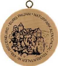 Turistická známka (DE) č. 0438 - Burg Prunn - Riedenburg