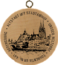 Turistická známka (DE) č. 0441 - Regensburg - Altstadt