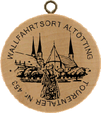 Turistická známka (DE) č. 0453 - Wallfahrtsort Altötting