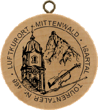 Turistická známka (DE) č. 0466 - Mittenwald