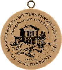 Turistická známka (DE) č. 0475 - Schachenhaus