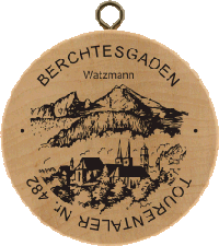 Turistická známka (DE) č. 0482 - Berchtesgaden