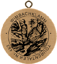 Turistická známka (DE) č. 0483 - Wimbachklamm