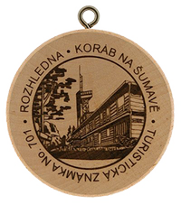 Turistická známka č. 701 - Koráb na Šumavě