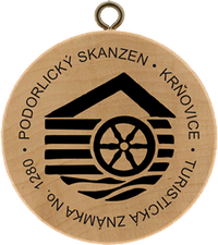 Turistická známka č. 1280 - Podorlický skanzen Krňovice