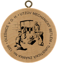 Turistická známka č. 1326 - Utzův mechanický betlém
