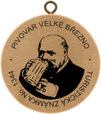 Turistická známka č. 1344 - Pivovar Velké Březno