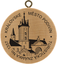 Turistická známka č. 1357 - Královské město Podivín