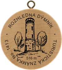 Turistická známka č. 1413 - Dymník